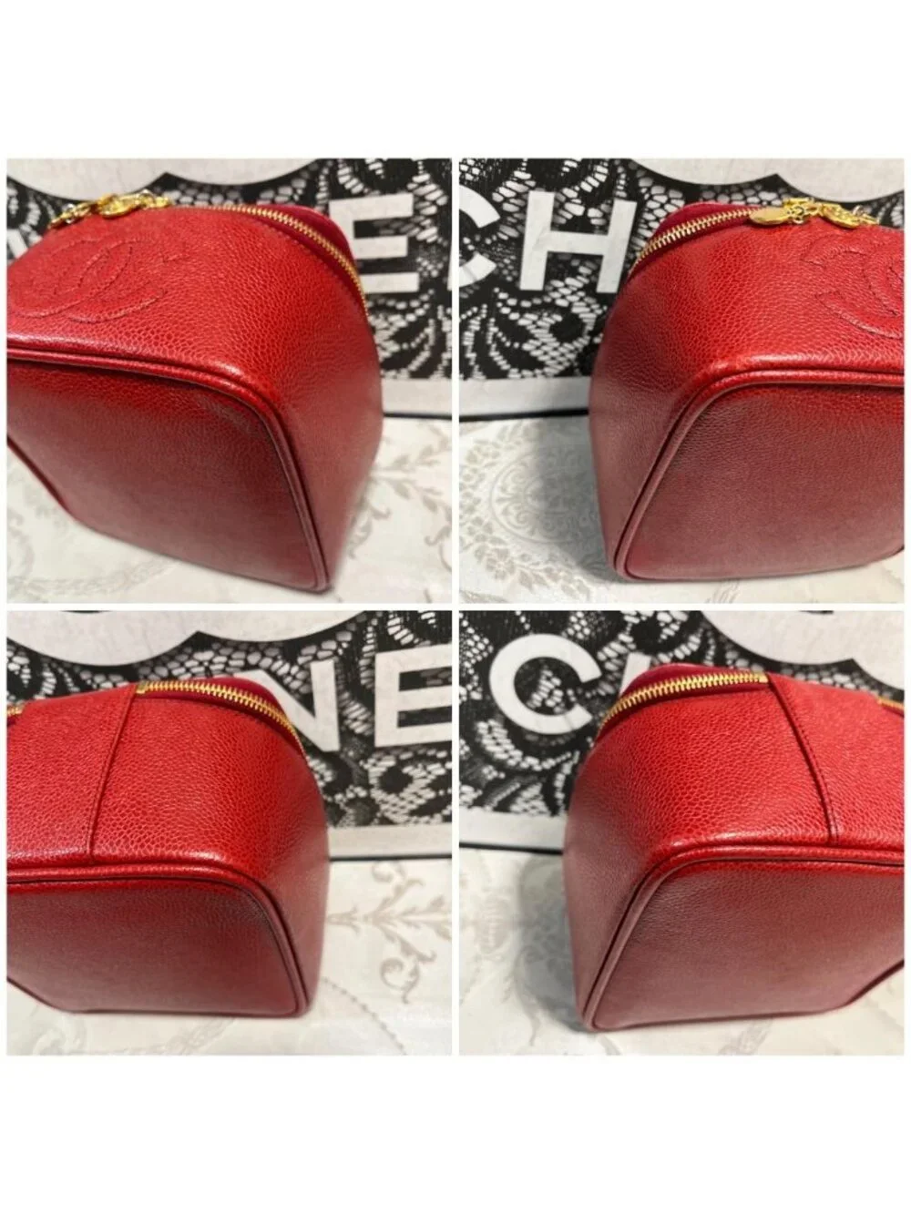 Chanel Vanity Caviar Leather